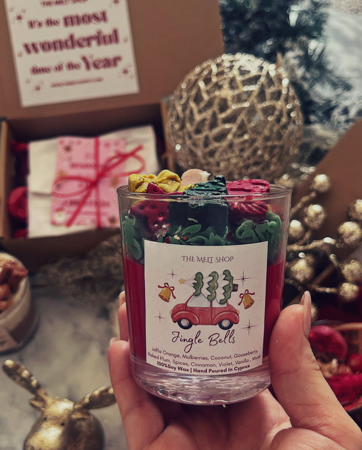 Jingle Bells 🔔 Dessert Candle