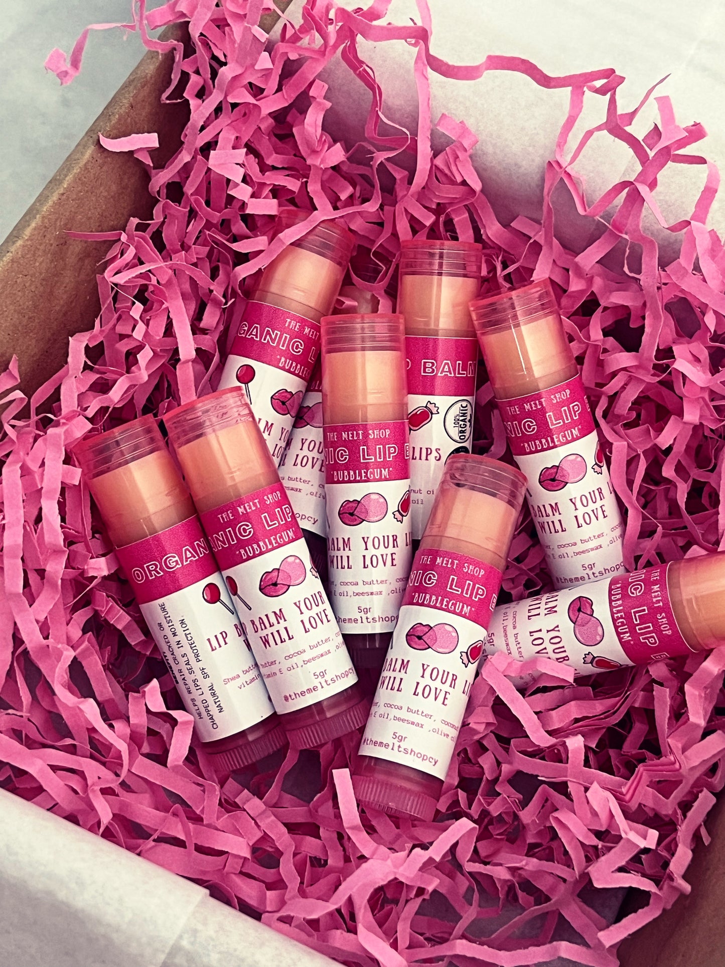 Organic Lip Balm | Bubblegum