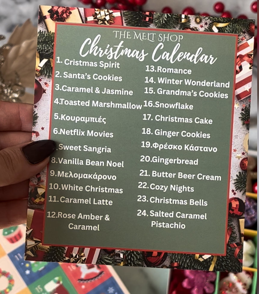 Advent Calendar | 24 windows | Wax Melts