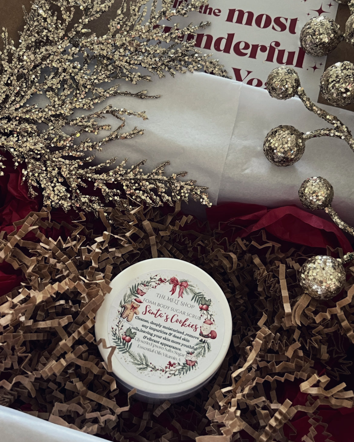 Santa’s Cookies 🍪 Body Butter or Foam Sugar Scrub 100gr