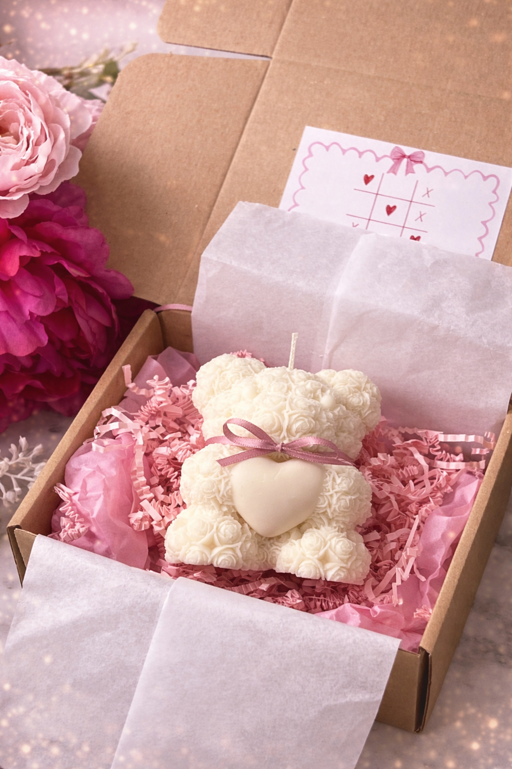 Teddy Bear Candle - 280 gr