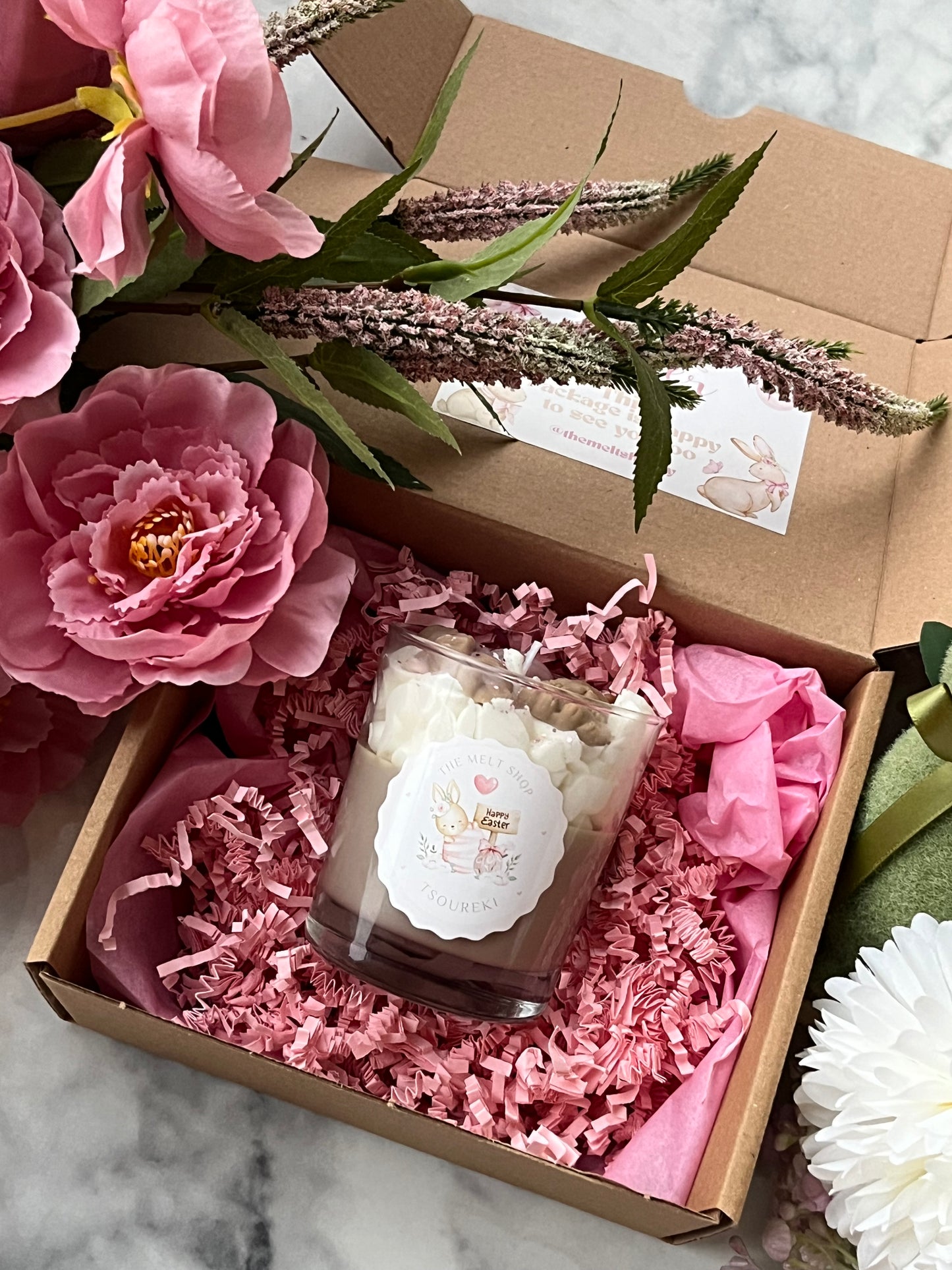 Tsoureki Dessert Candle