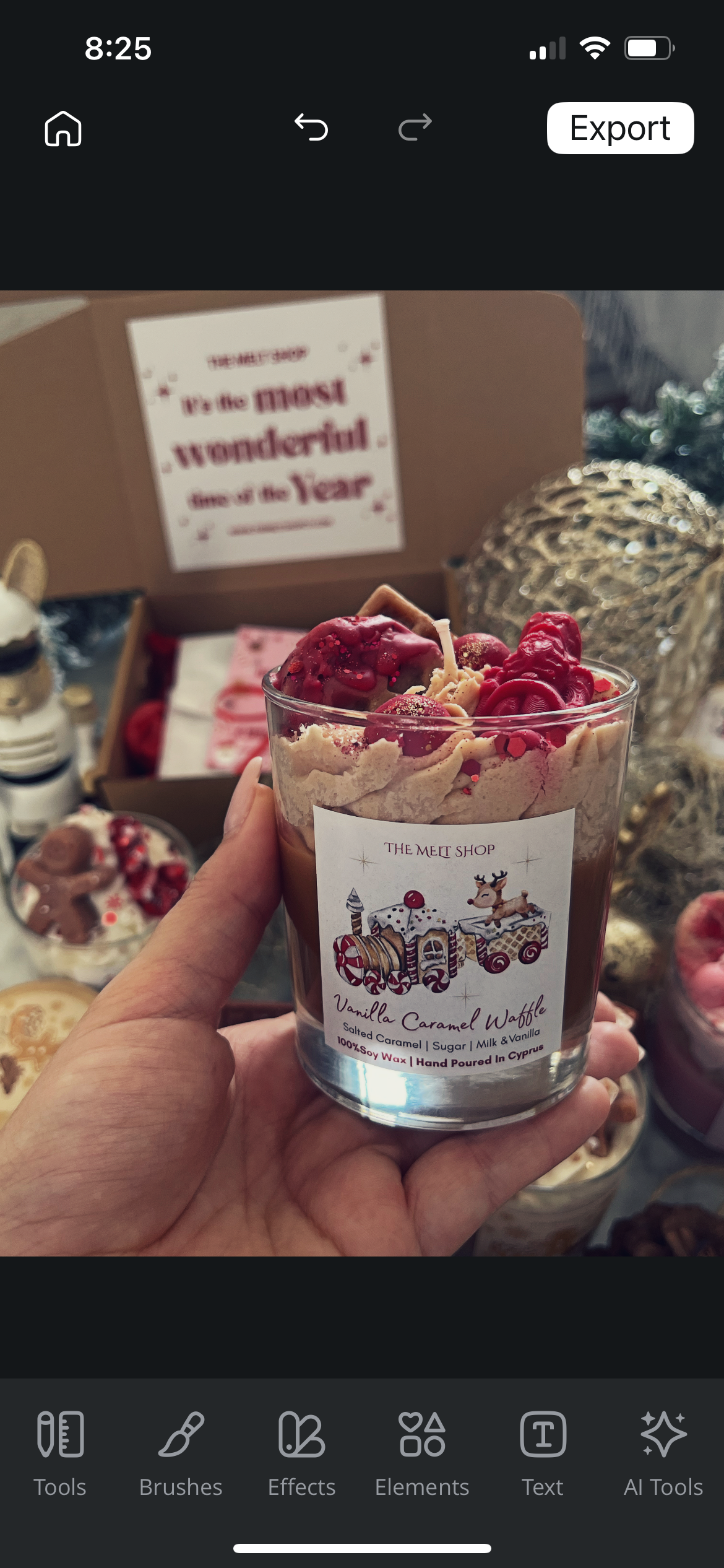 Vanilla Caramel Waffle