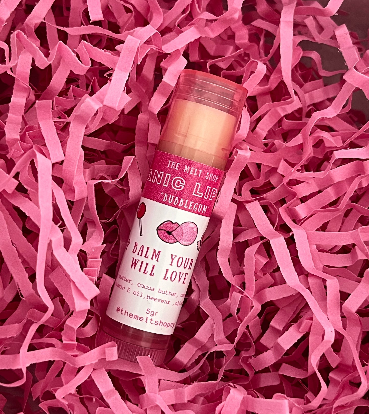 Organic Lip Balm | Bubblegum