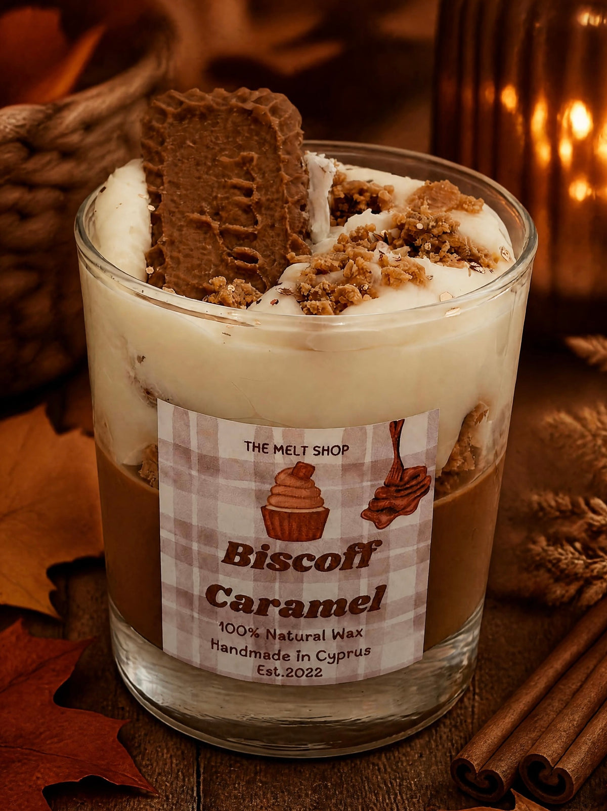 Biscoff Caramel Candle | 180gr