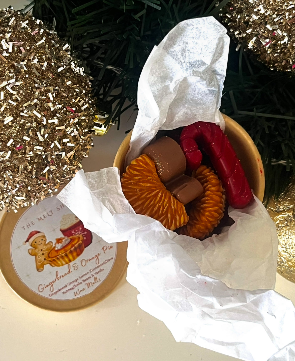 Gingerbread & Orange Pie | Wax Melts Box
