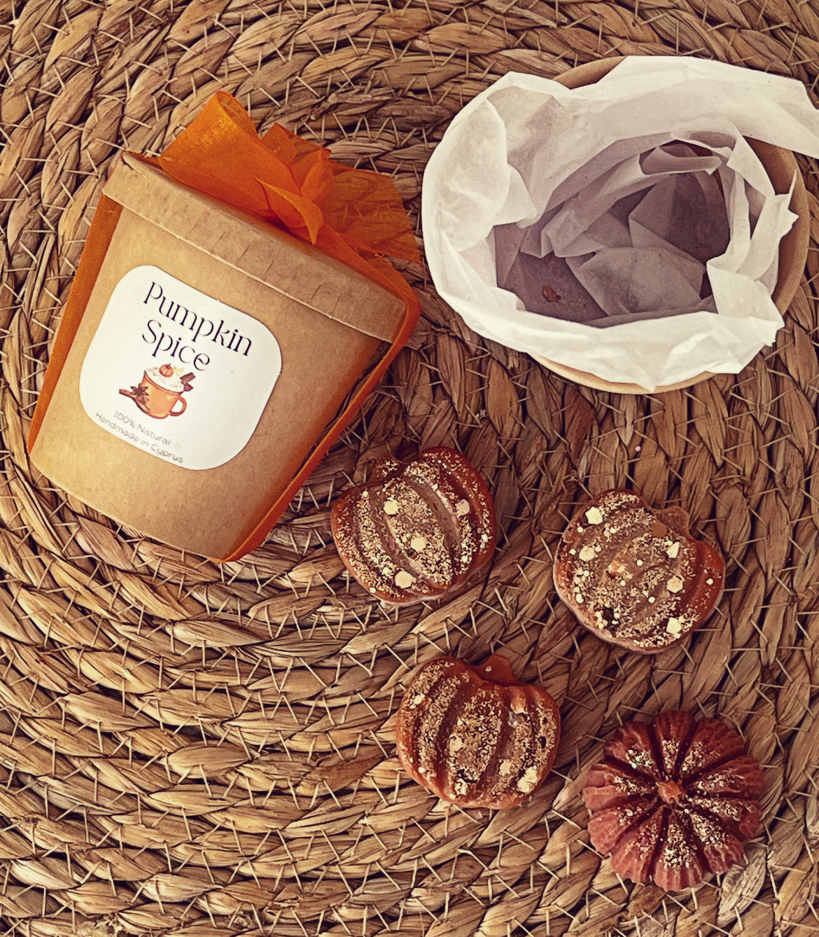 Pumpkin Spice Wax Melts-4 Pieces 🍁✨1 Box ✨🍁