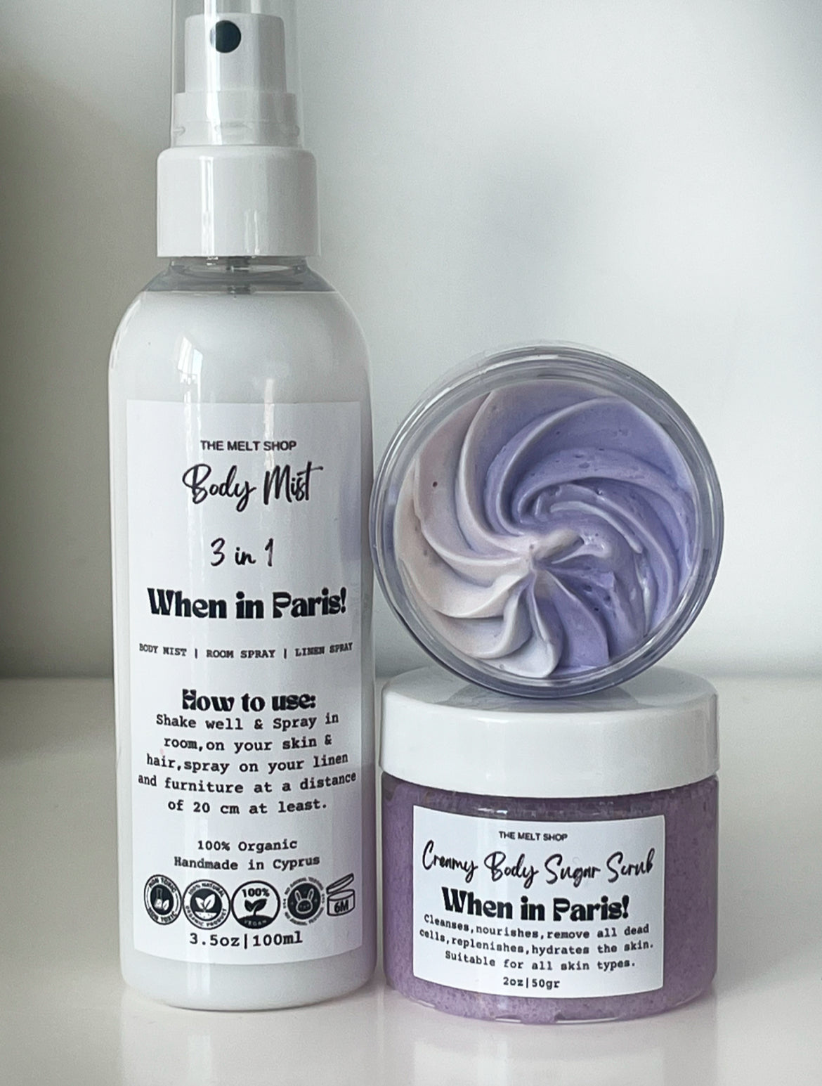 When in Paris Gift Set | Mist | Scrub | Butter