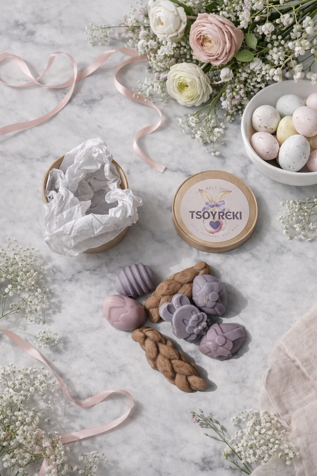 Easter Wax Melts Box - Tsoureki 🐣