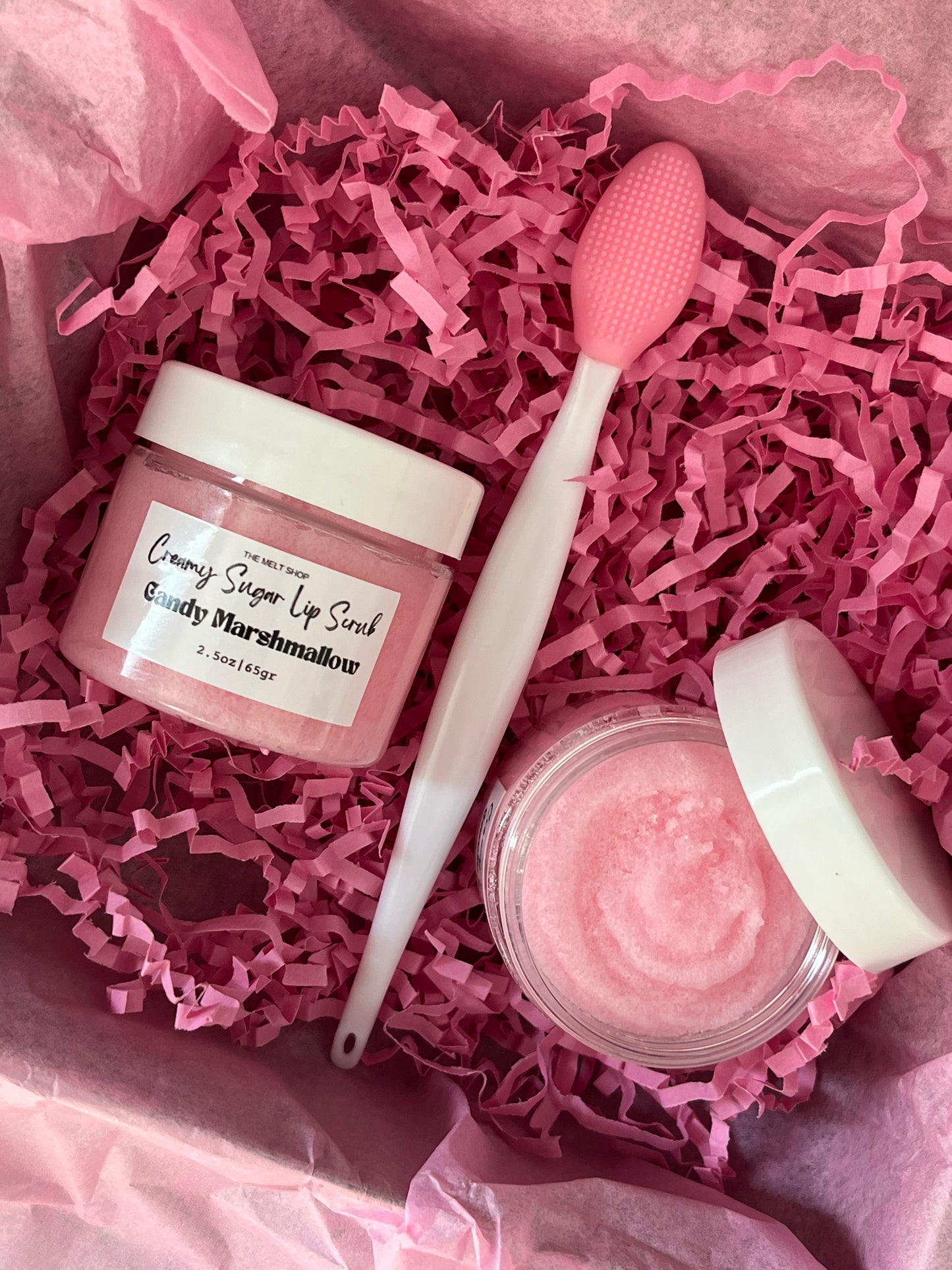 Creamy Sugar Lip Scrub | Candy Marshmallow