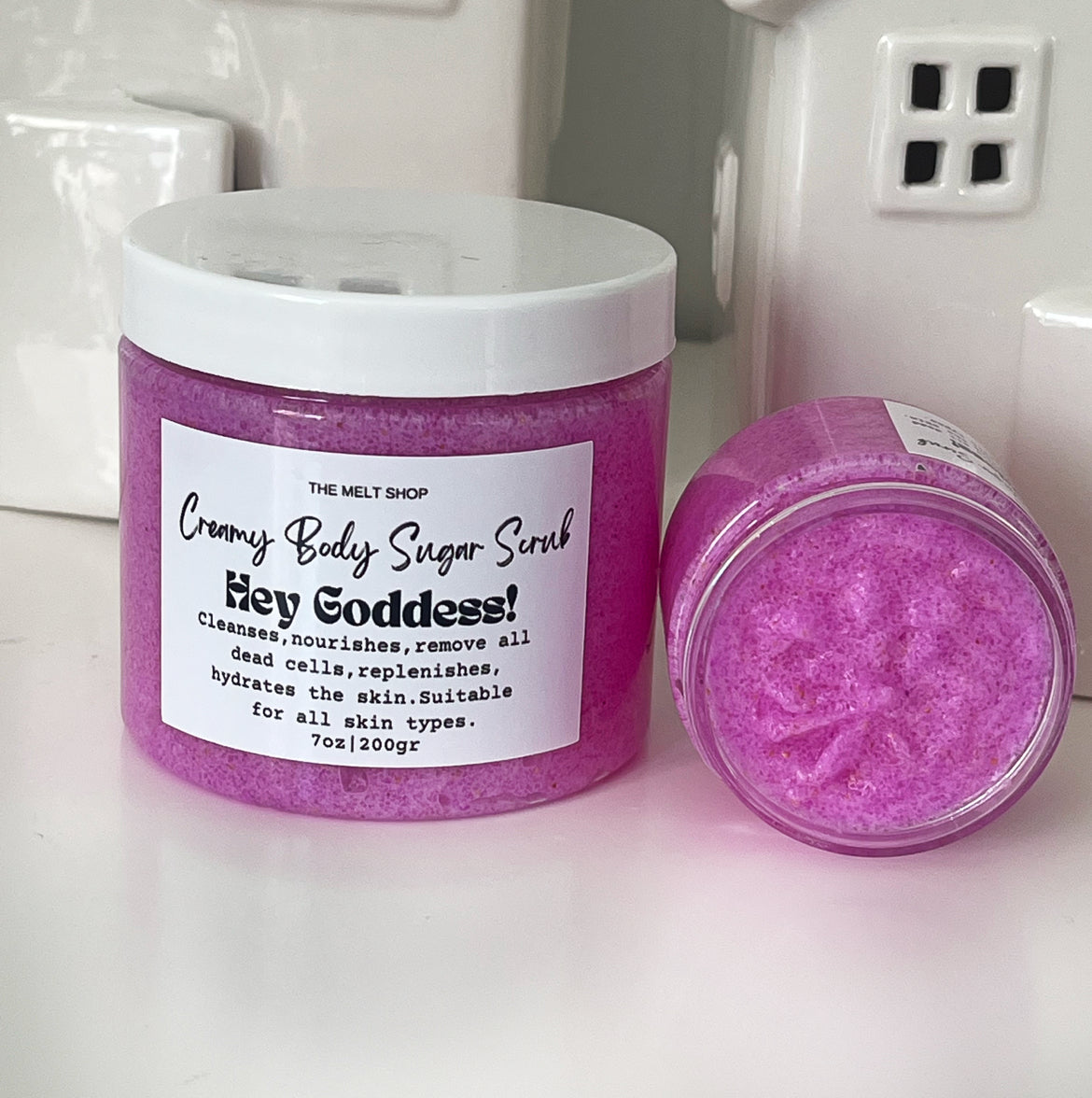 Hey Goddess | Creamy Body Sugar Scrub