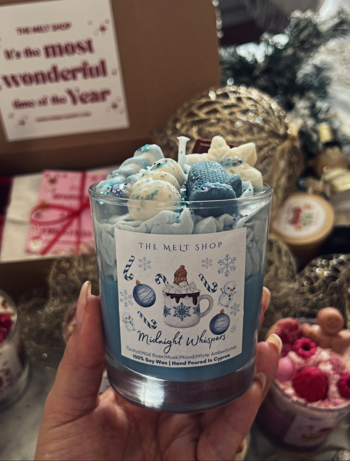 Midnight Whispers Dessert Candle💫