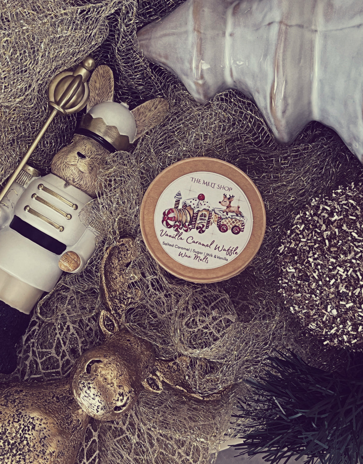 Vanilla Caramel Waffle 🧇Wax Melts Box