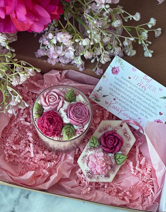 Best Teacher Gift Set | Candle | Wardrobe 🌸