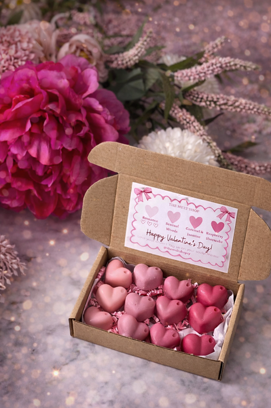 Wax Melts Box - 4 Scents  Happy Valentine’s  💌