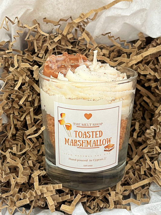Toasted Marshmallow Dessert Candle 150gr