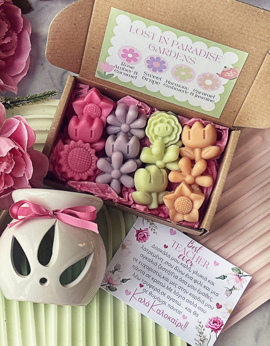 Lost in Paradise Gift Set | Wax Melts Box & Burner