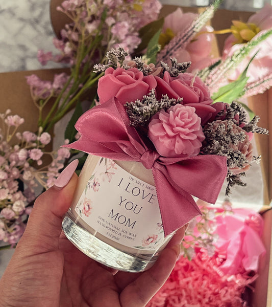 Mother’s Day Candle | I LOVE YOU MOM 💕