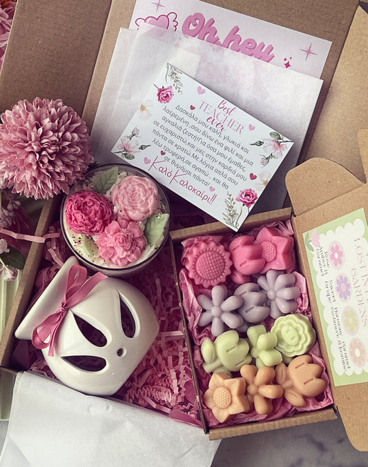 Gift Set | Candle |Wax Melts Box | Oil Burner