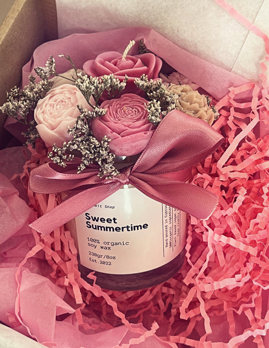 Floral Candle 🌸