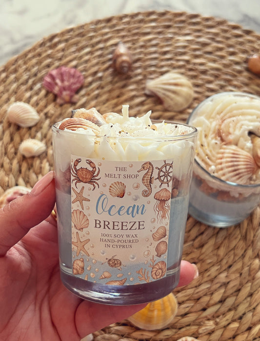 ☀️🦀💦Ocean Breeze Candle | Harmony Scent💦🦀☀️