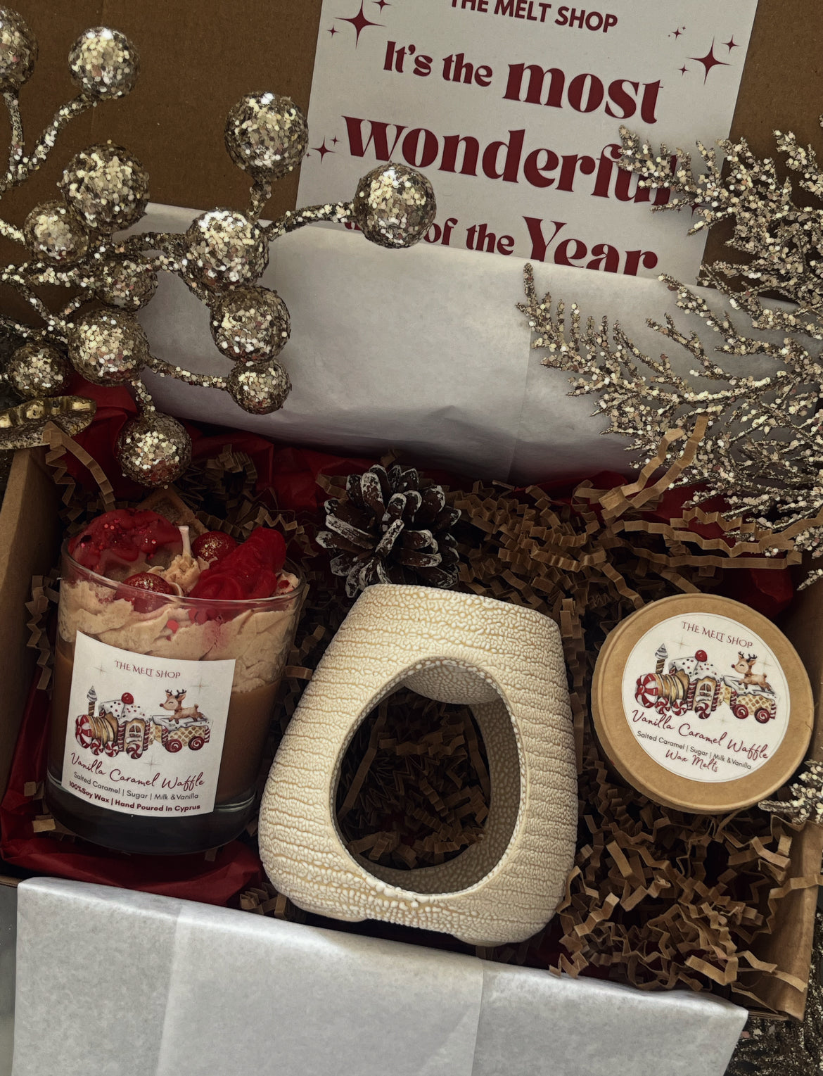 Vanilla Caramel Waffle