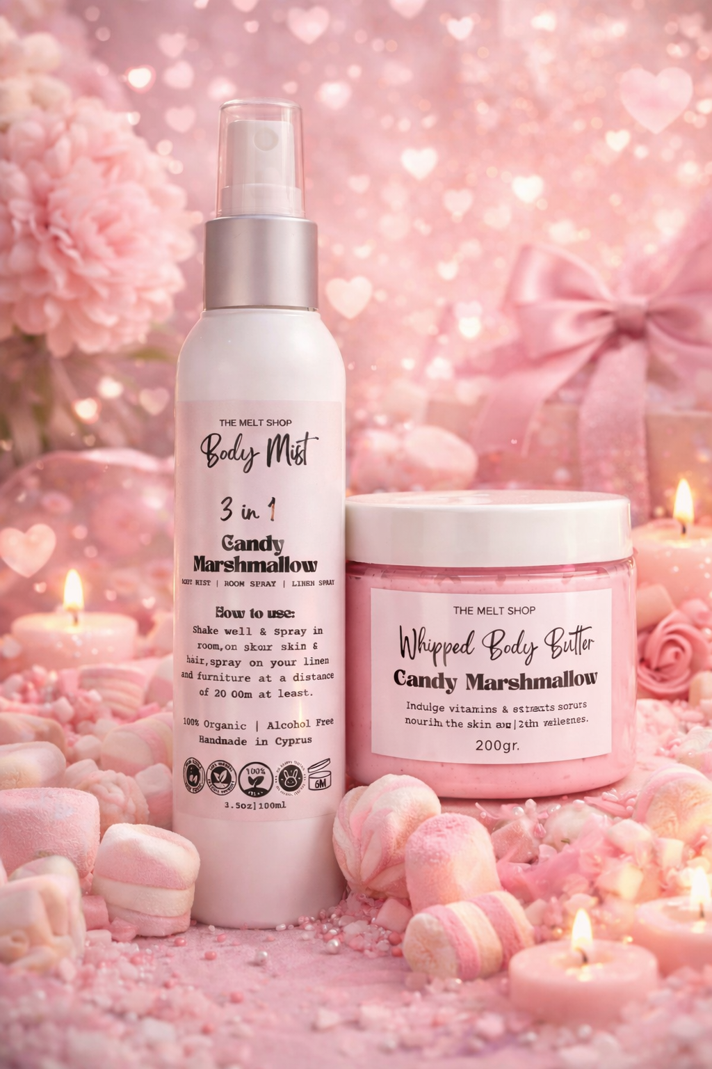 Candy Marshmallow Set | Body Butter | Body Mist