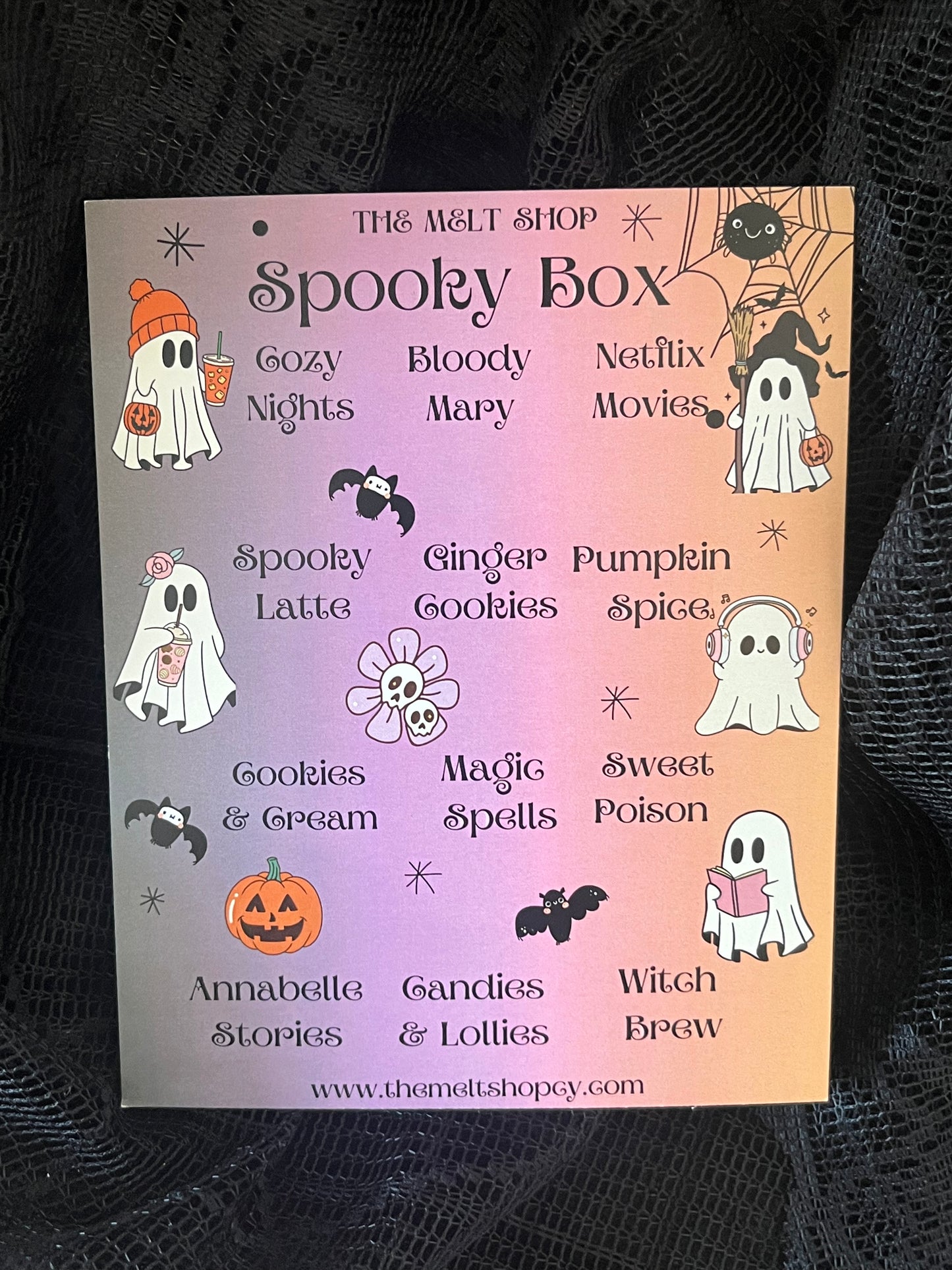 Halloween Wax Melts Box