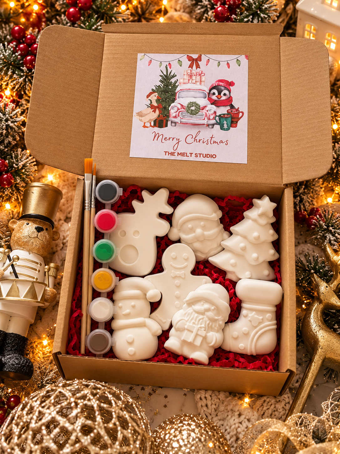 Ceramic Plaster DIY Christmas kit 🎄